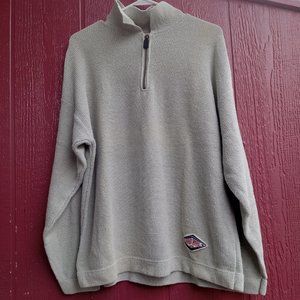 Vintage 90s 3rd Rail Brand Streetwear Long Sleeve Zip Sweater